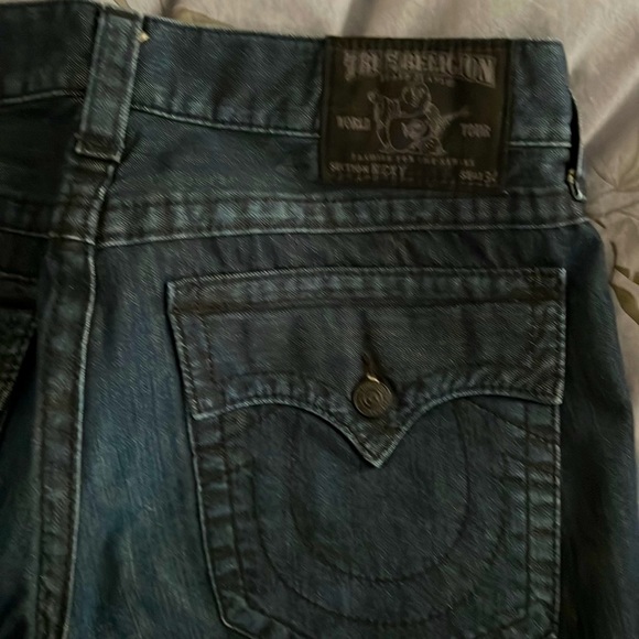 True Religion Other - True Religion Ricky Fit, straight leg silhouette. Dark wash jeans.